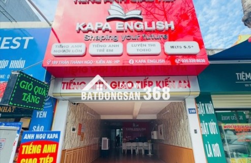 Bán Nhà Mặt Đường 213m²  Trung Tâm Kiến An – Trần Thành Ngọ, Hải Phòng – Vừa Ở Vừa Cho Thuê, Dòng Tiền Ổn Định